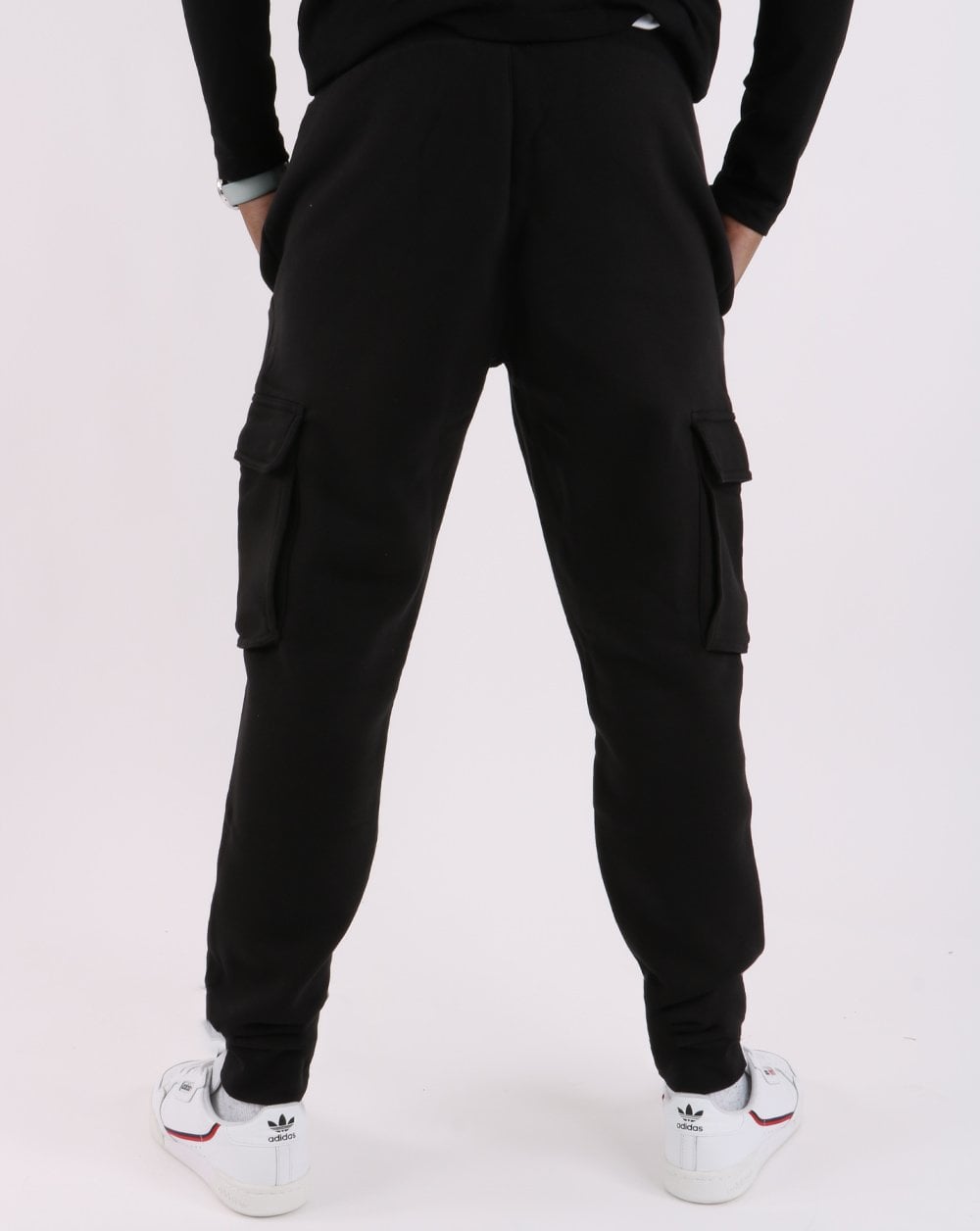 Adidas Originals – Cargo-Jogginghose in Schwarz
