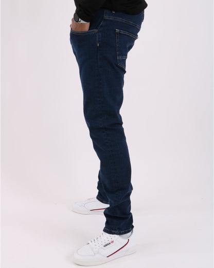 Trojan Straight Leg Jeans Dunkelblau