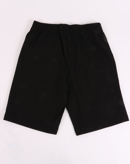 Emporio Armani – EA7 – Schwarze Shorts mit Logo