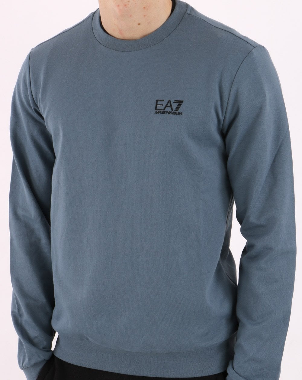 Emporio Armani EA7 Sweatshirt Blau