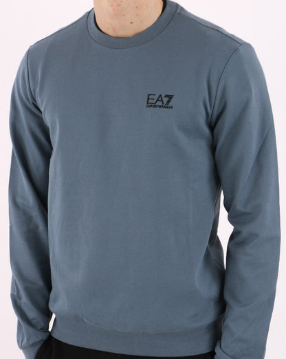Emporio Armani EA7 Sweatshirt Blau