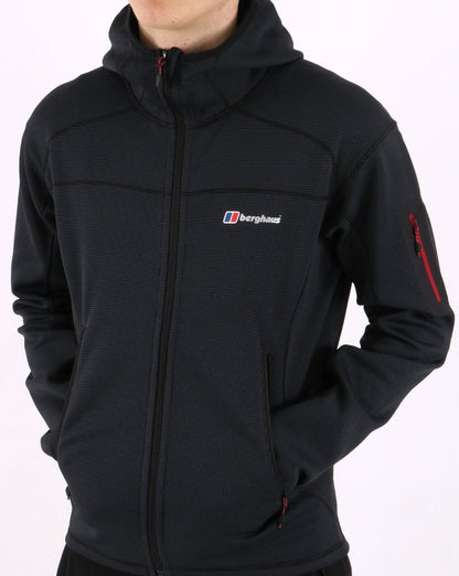 Berghaus Pravitale MTN 2.0 Kapuzenjacke Carbon/Schwarz