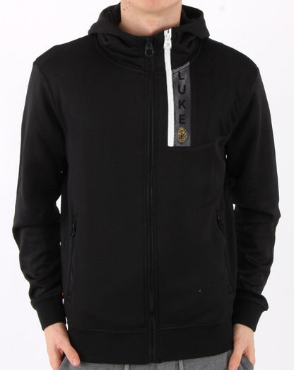 Luke Sport Kendrick Full Zip Hoodie Schwarz
