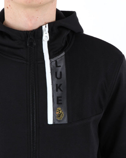 Luke Sport Kendrick Full Zip Hoodie Schwarz
