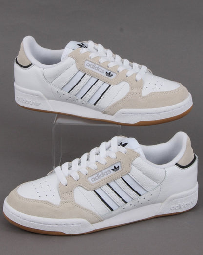 Adidas Continental 80 Stripes Sneakers Weiß/Schwarz/Off-White