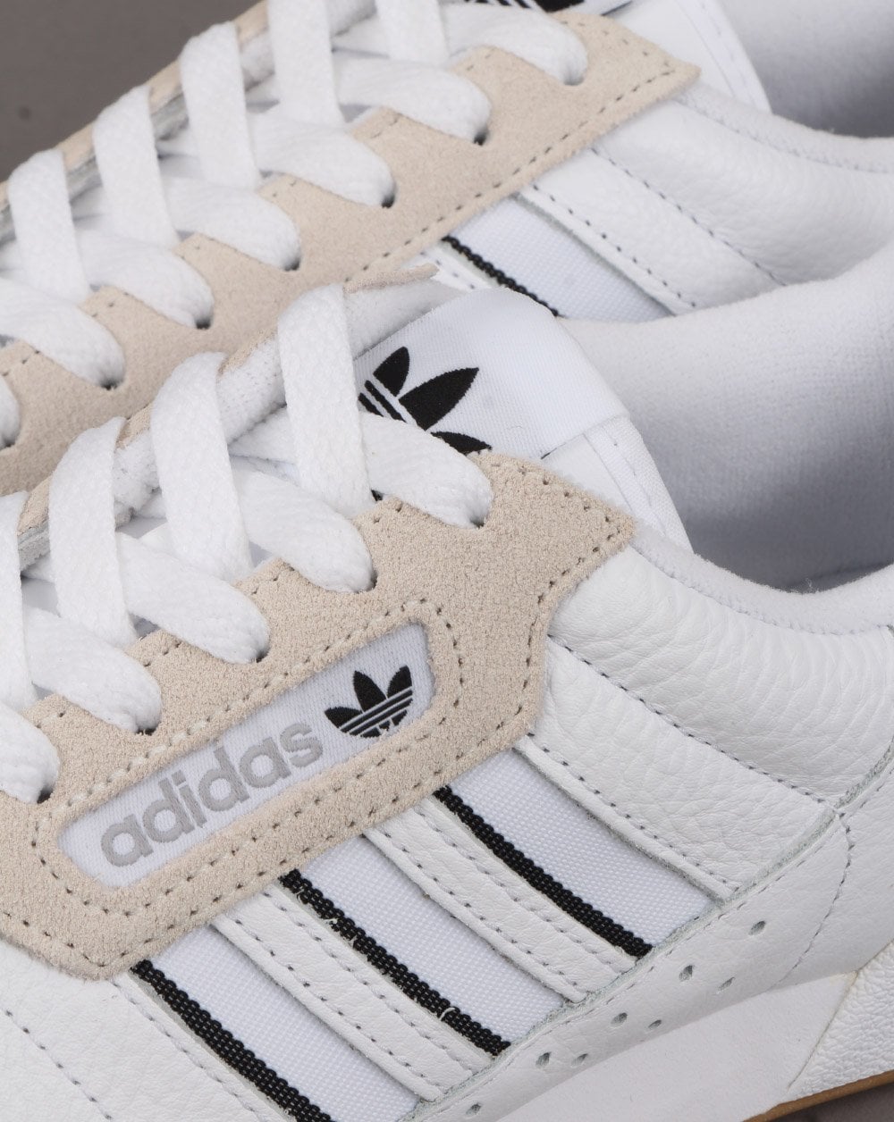 Adidas Continental 80 Stripes Sneakers Weiß/Schwarz/Off-White