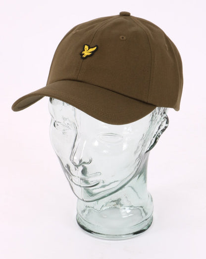 Lyle &amp; Scott Baseballkappe aus Baumwolltwill in Olivgrün