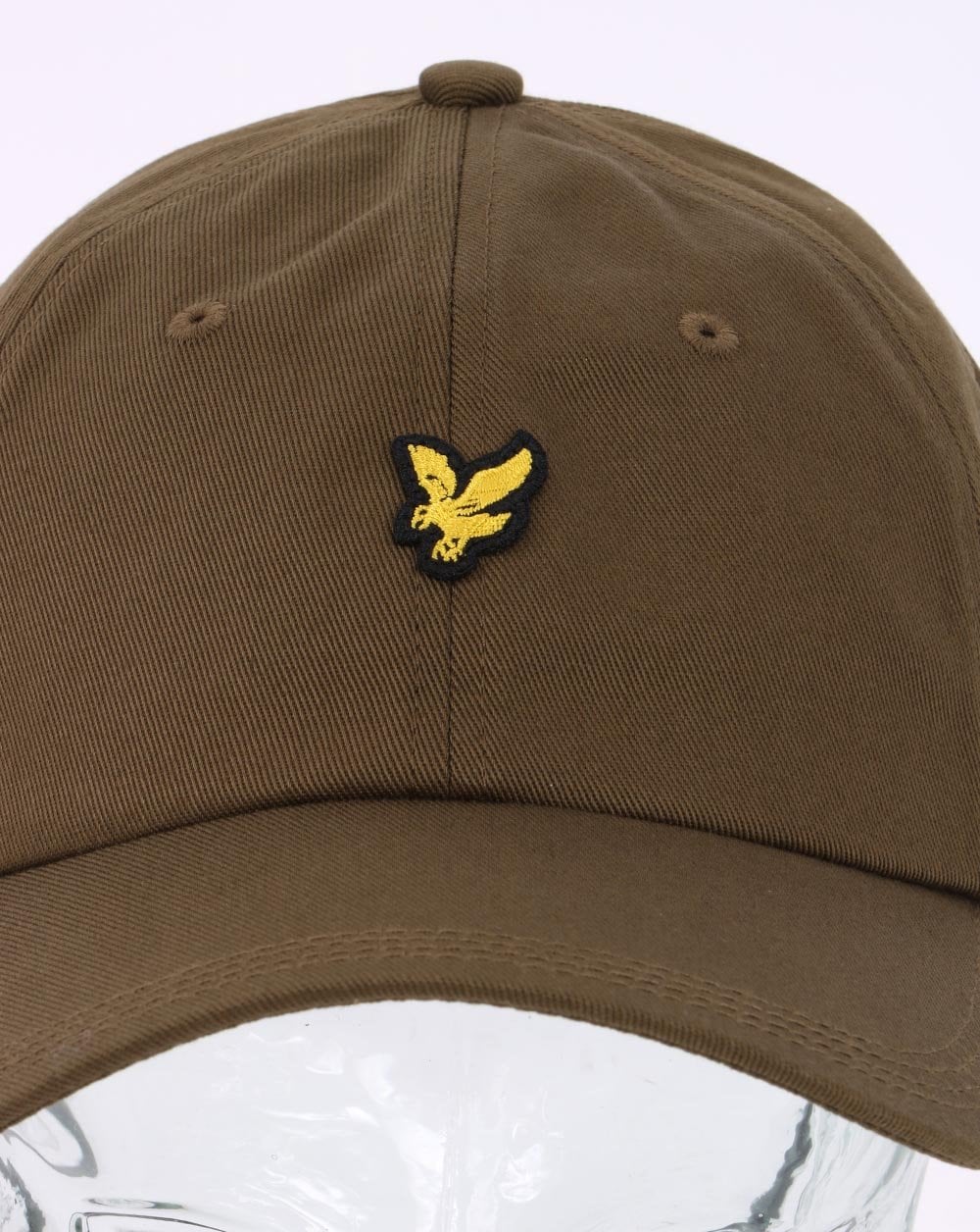 Lyle &amp; Scott Baseballkappe aus Baumwolltwill in Olivgrün