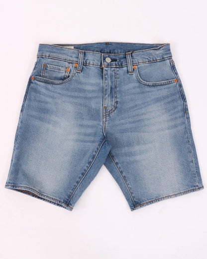 Levi's – 412 Slim Shorts, Hellblau