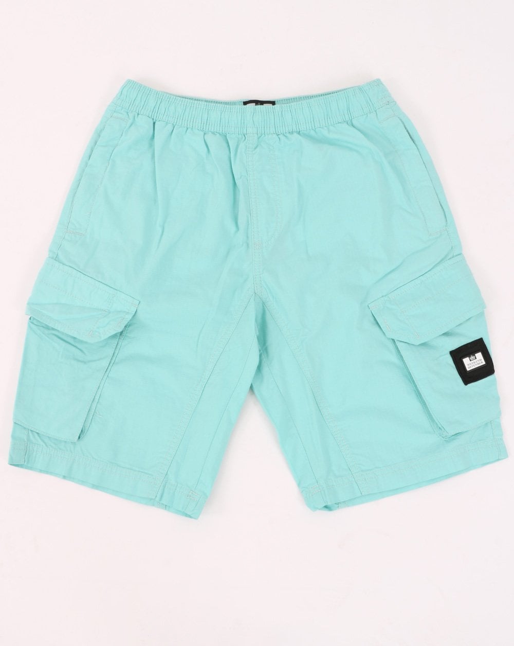 Weekend Offender Ripstop Cargo Shorts Aqua