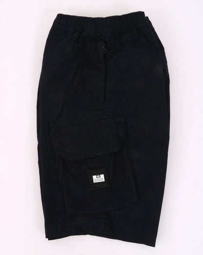 Weekend Offender Ripstop-Cargo-Shorts Marineblau