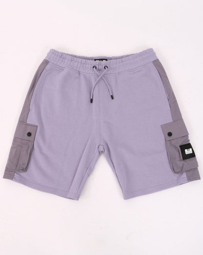 Weekend Offender Cargo-Sweatshorts in Primrose