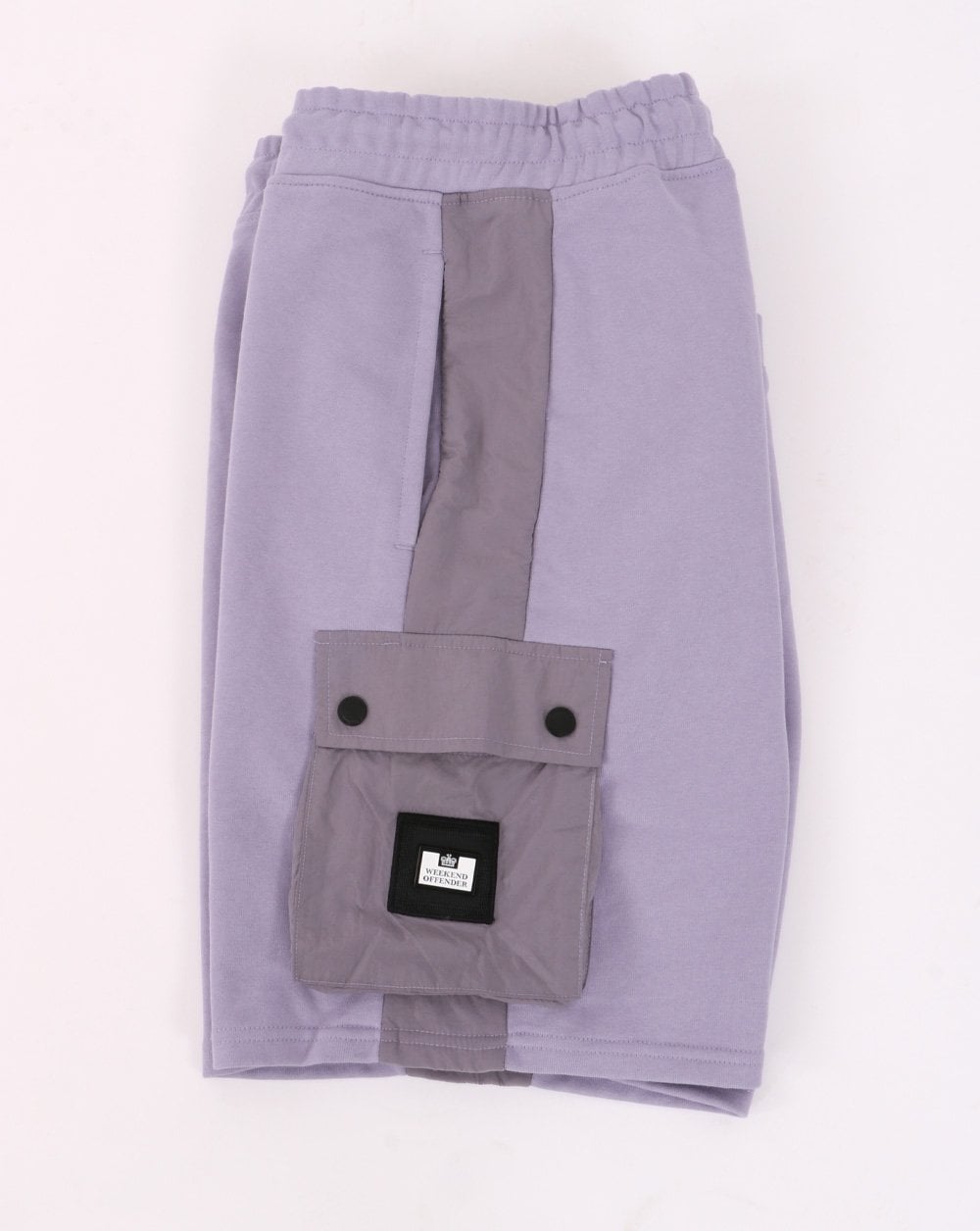 Weekend Offender Cargo-Sweatshorts in Primrose