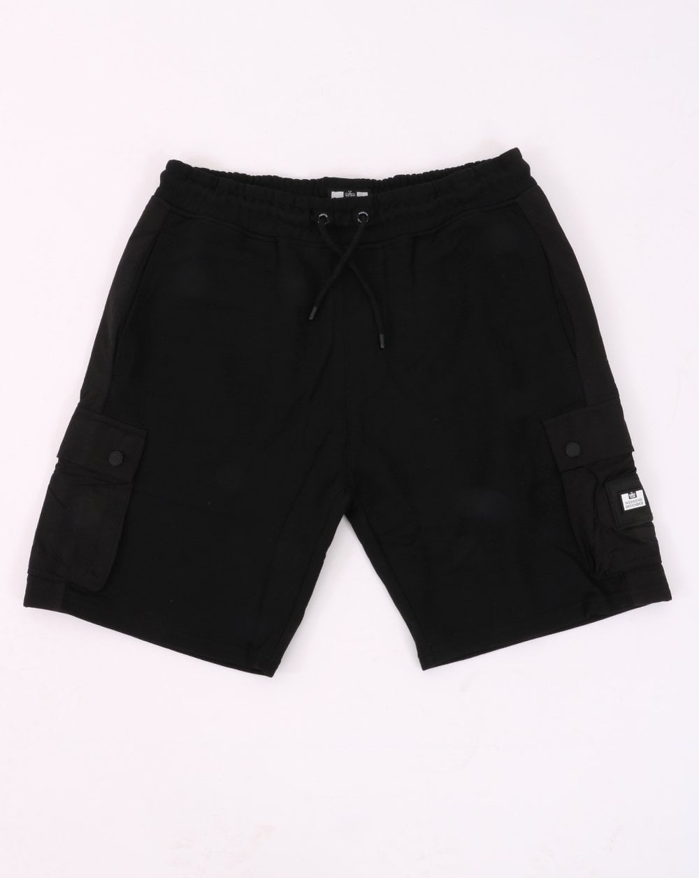 Weekend Offender Cargo-Sweatshorts Schwarz
