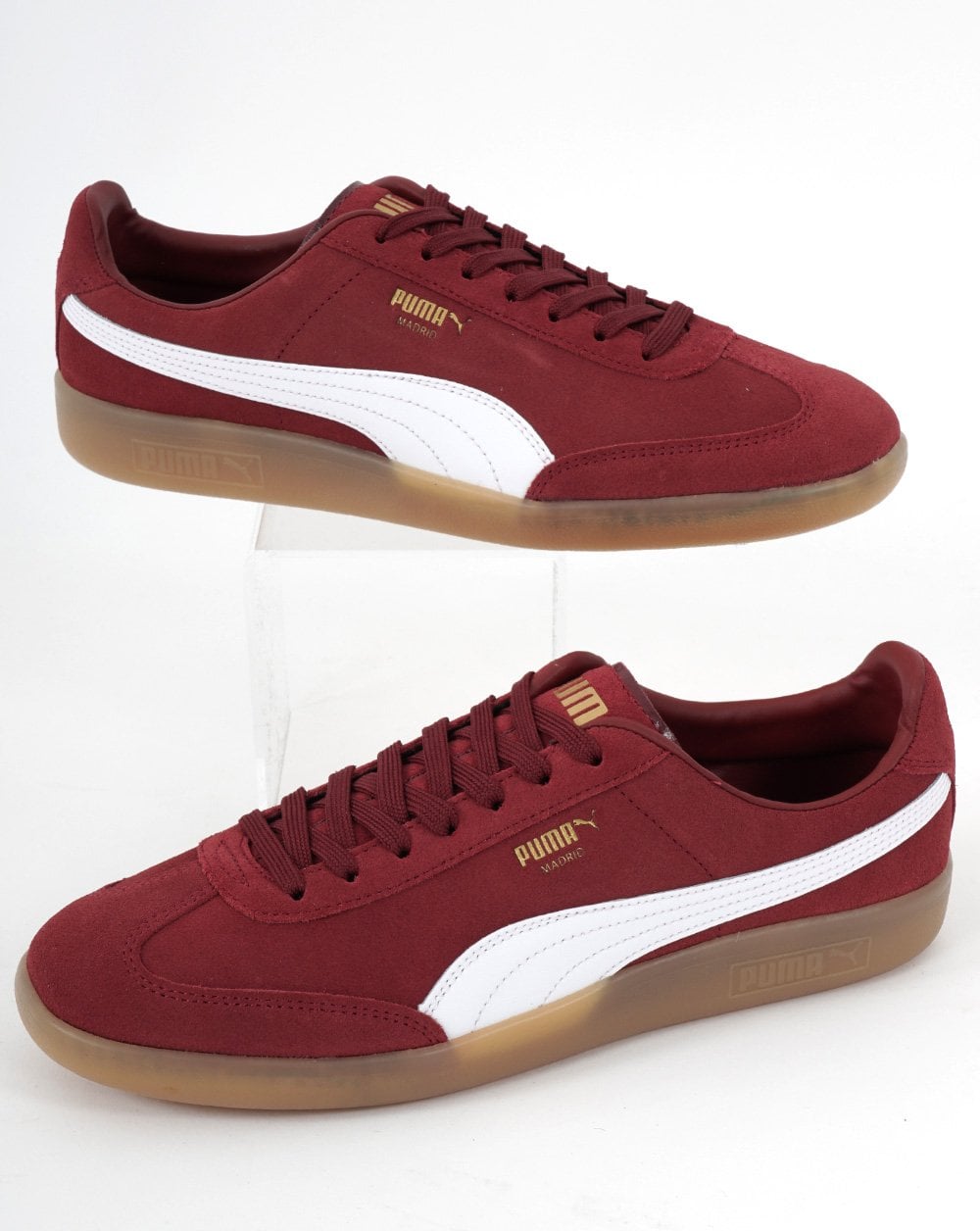 Puma Madrid Trainer Persischrot/Weiß