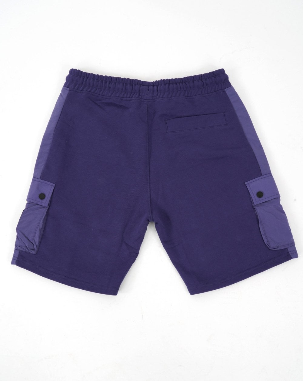 Weekend Offender Cargo Sweat Shorts Purple Ink