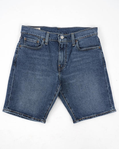 Levi's – 412 Slim Short in Saturnblau