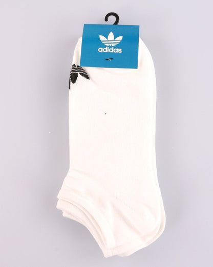 Adidas Originals Trefoil Liner Socken 3er-Pack Weiß/Schwarz