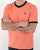 Fila Vintage Ringer T Shirt Coral/Navy