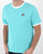 Fila Vintage Ringer T Shirt Blue Radiance/White
