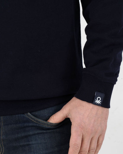 Benetton Sweatshirt Marineblau
