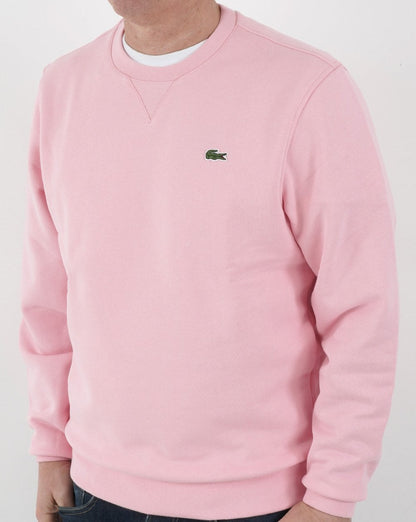 Lacoste Rundhals-Sweatshirt Rosa