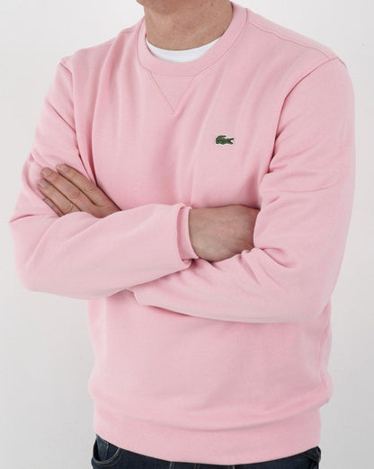 Lacoste Rundhals-Sweatshirt Rosa