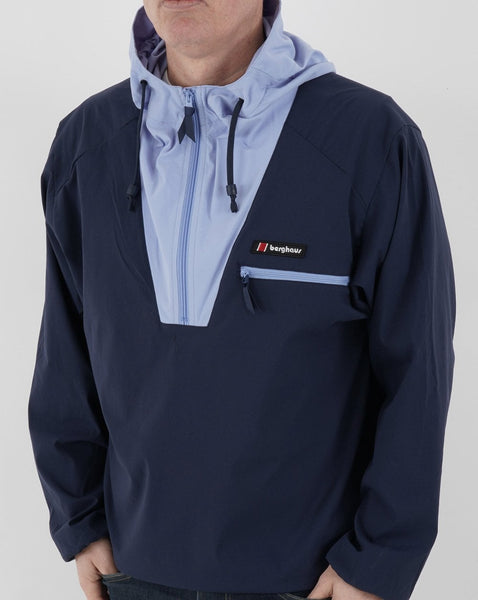 Berghaus Dean Street Wind Shirt Navy/Lilac