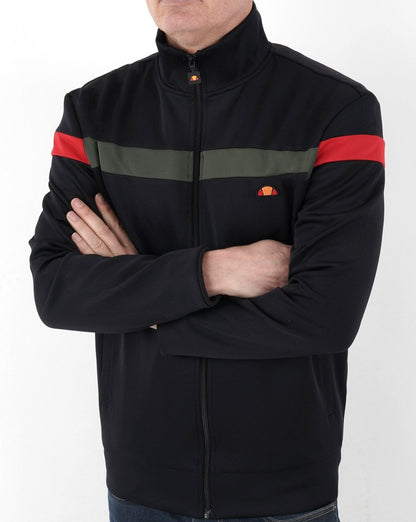 Ellesse – Albon – Trainingsjacke in Schwarz