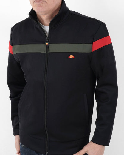 Ellesse – Albon – Trainingsjacke in Schwarz