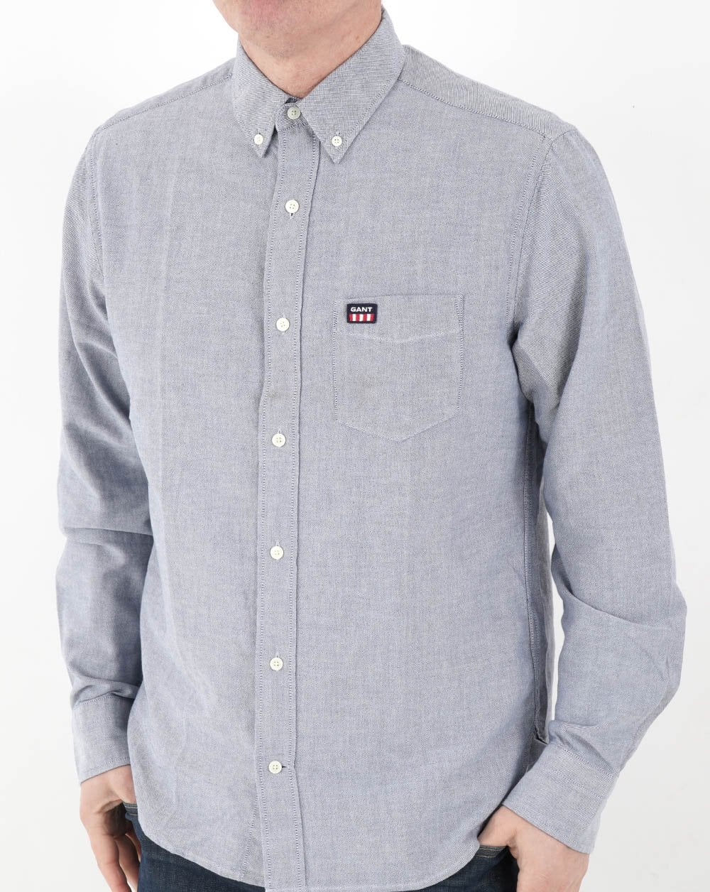 Gant Oxford-Hemd Persischblau