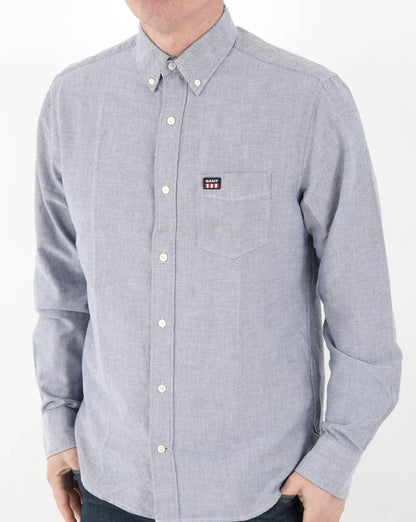 Gant Oxford-Hemd Persischblau