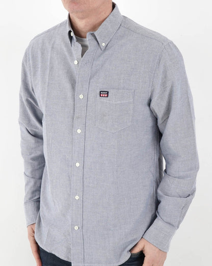 Gant Oxford-Hemd Persischblau