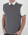 Trojan Geometrical Panel Polo Shirt Ecru