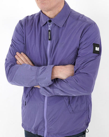 Weekend Offender Arrow Hwy Überhemd Lila Tinte