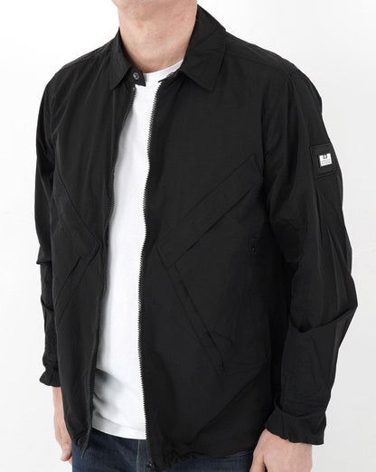 Weekend Offender Arrow Hwy Überhemd Schwarz