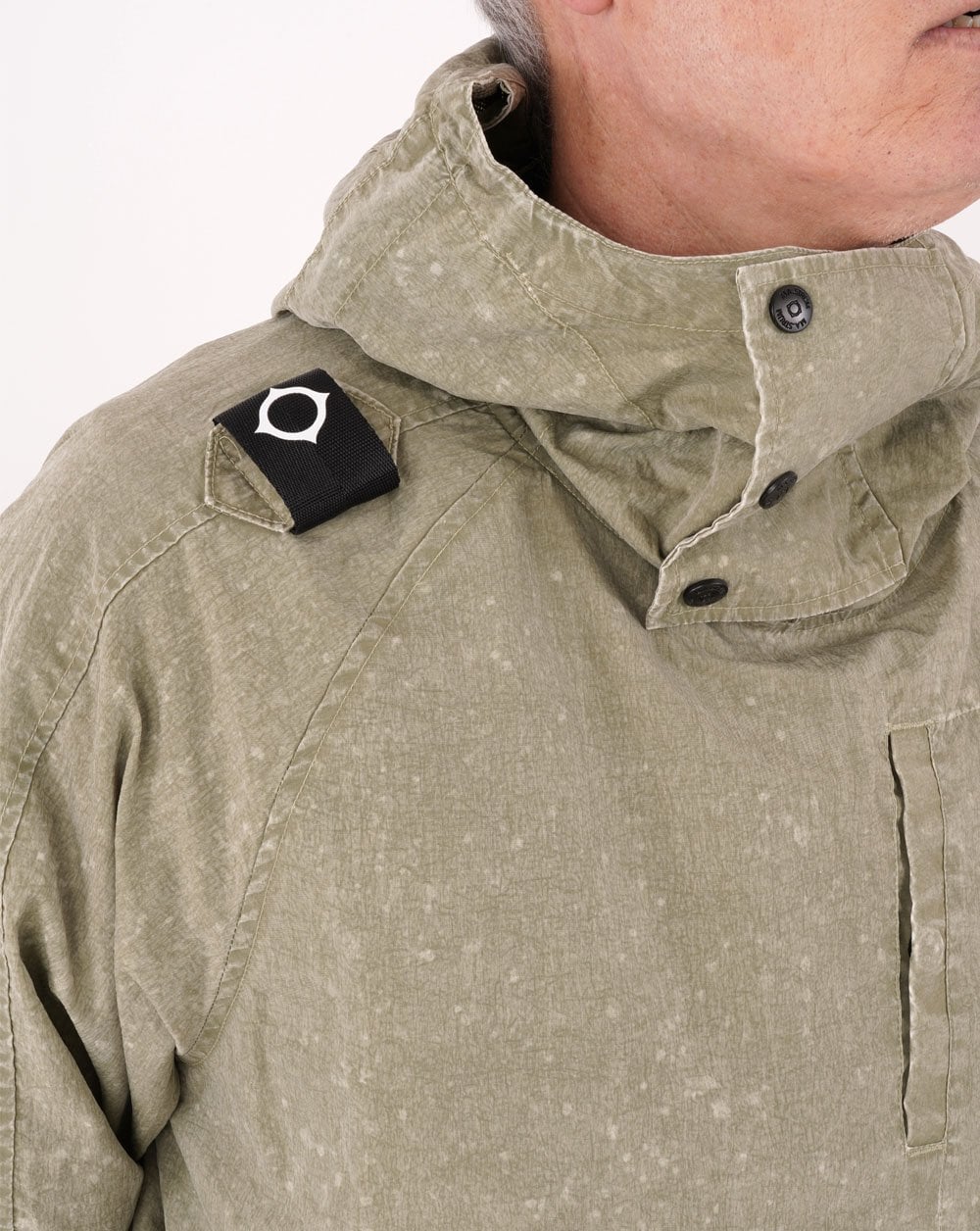 MA.STRUM Acid Wash Kittel Grün