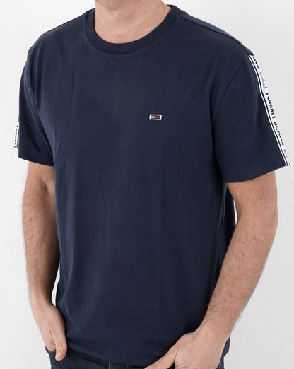 Tommy Hilfiger Tape T-Shirt Twilight Navy
