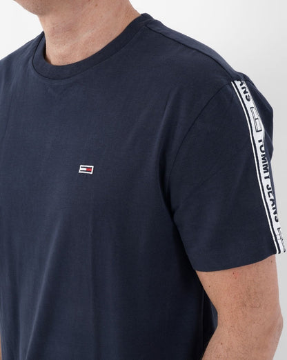 Tommy Hilfiger Tape T-Shirt Twilight Navy