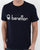 Benetton Large Logo T-shirt Navy
