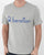 Benetton Large Logo T-shirt Grey