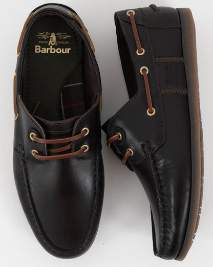 Barbour Capstan Bootsschuh Dunkelbraun