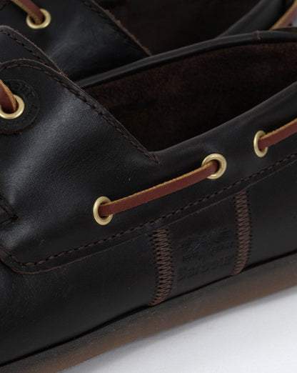 Barbour Capstan Bootsschuh Dunkelbraun