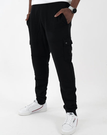 Weekend Offender Kwale Cargo-Jogginghose, Schwarz