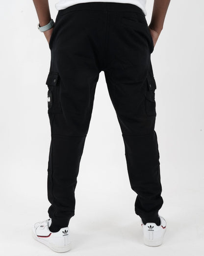 Weekend Offender Kwale Cargo-Jogginghose, Schwarz