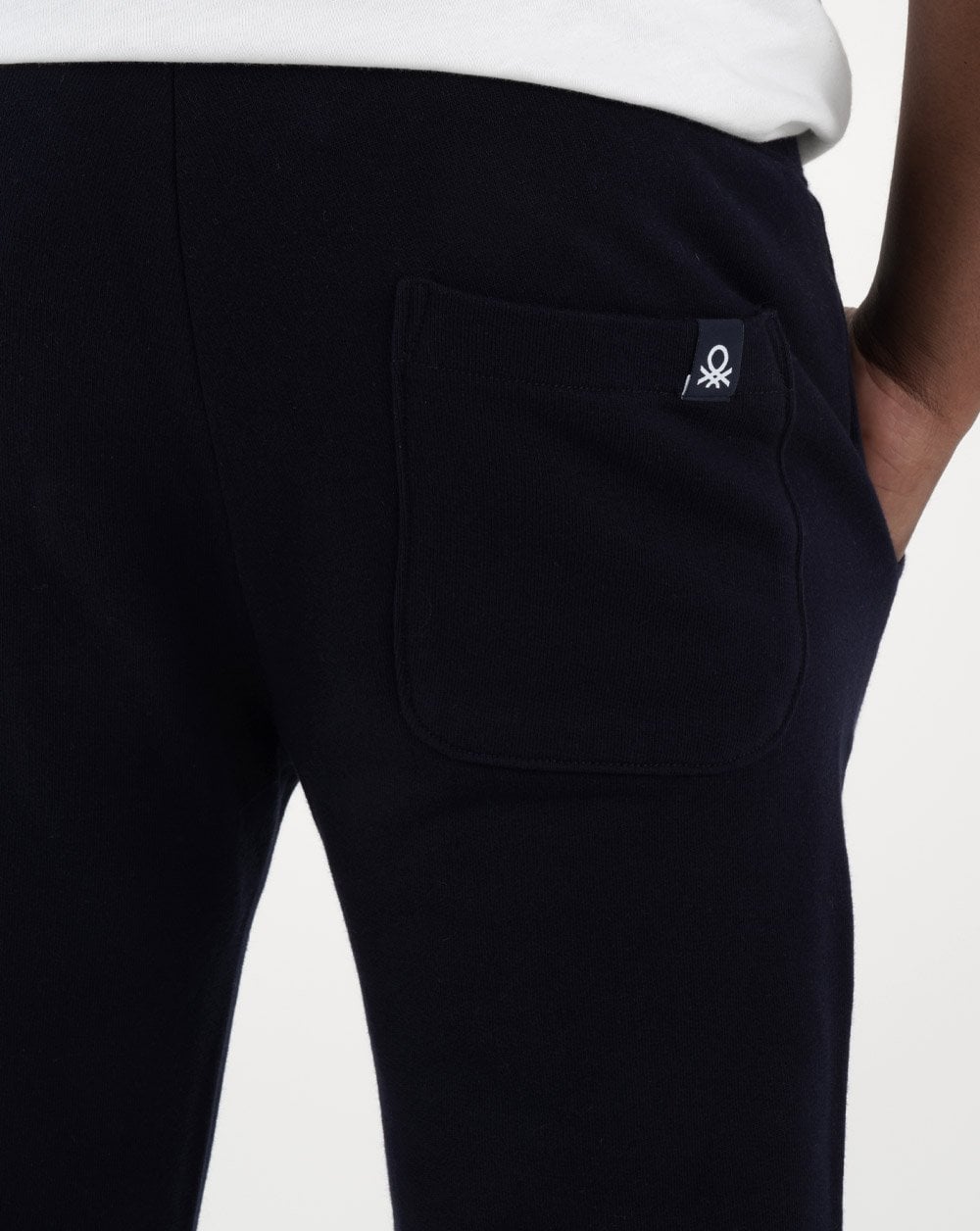 Benetton Jogginghose Marineblau