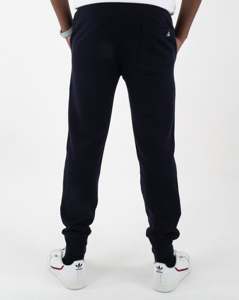 Benetton Jogginghose Marineblau