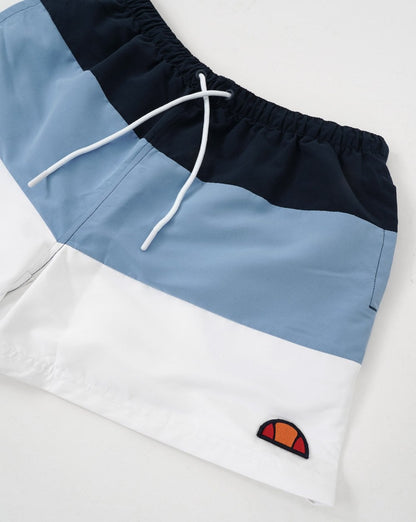 Ellesse Cielo Badeshorts Marineblau/Blau/Weiß