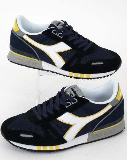 Diadora Titan Trainer Marineblau - Weißgrau