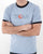 Trojan Outline Logo T-shirt Sky